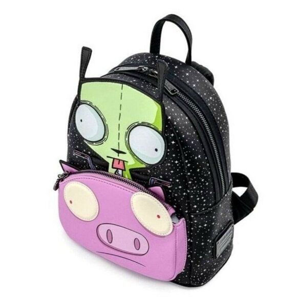Loungefly Invader Zim Gir 20th Anniversary Mini Backpack - Picture 3 of 7